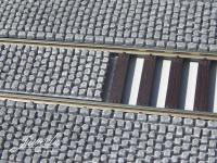 -Juweela, FLEXYWAY Gleiszwischenraum Kopfstein, Spur 0, 1:45, 24245, 24246, Made in Germany
